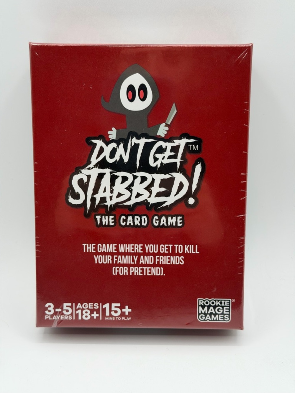 Don't Get Stabbed! The Card Game - Rookie Mage Games Adult Party Game - New